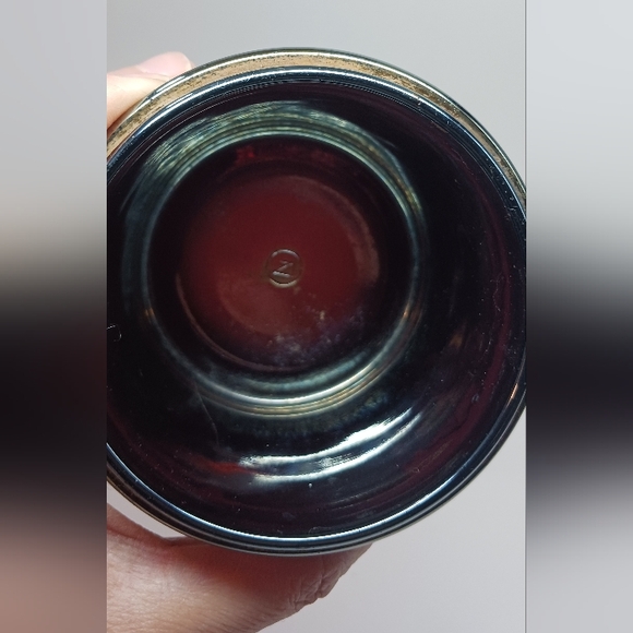 Antique Northwood Amethyst Purple Grape & Cable Carnival Glass Powder Jar 1910s - Picture 5 of 6